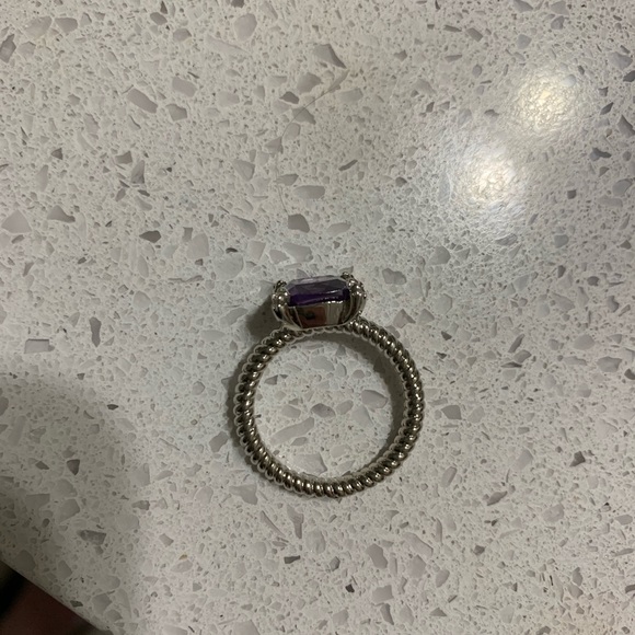 Cable Ring - Amethyst - Picture 3 of 6